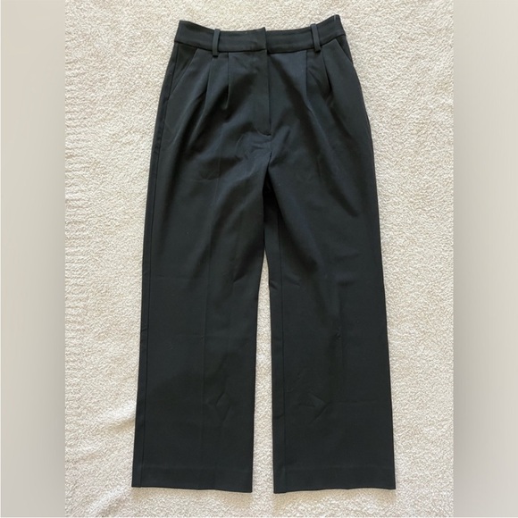 NEW Favorite Daughter The Favorite Pants Black
High Waist Wide Leg Size 6 - Picture 5 of 11